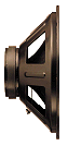 Eminence Delta-15A Woofer (side view)