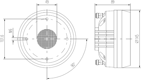 Beyma CP750Nd Drawing