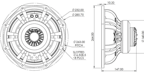 Radian 10CRF6430 Drawing