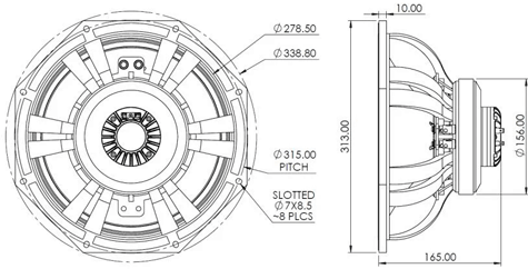 Radian 12CRF6430 Drawing